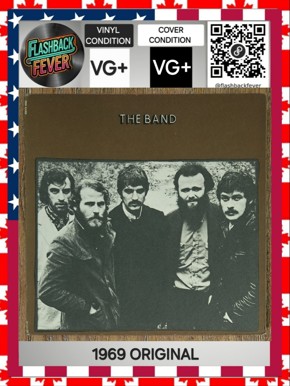 THE BAND•The Band•1969 US Stereo (#STAO-132)•Jacksonville Pressing